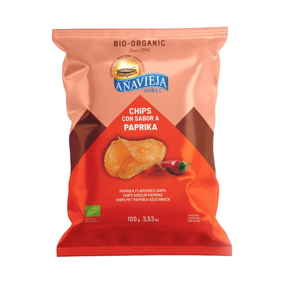 Πατατάκια σε ηλιέλαιο με Πάπρικα 100gr