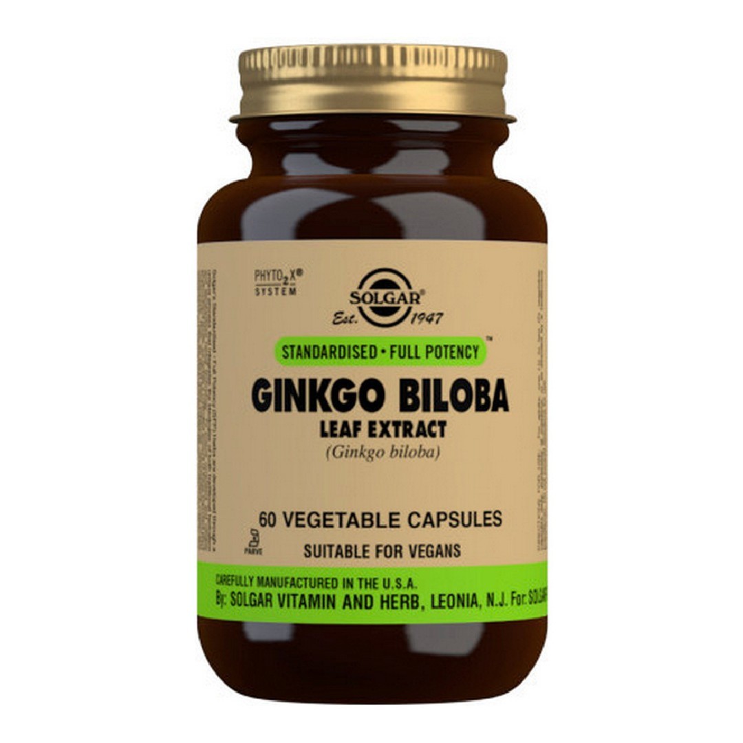 Gingko Biloba Leaf Extract veg.caps 60s