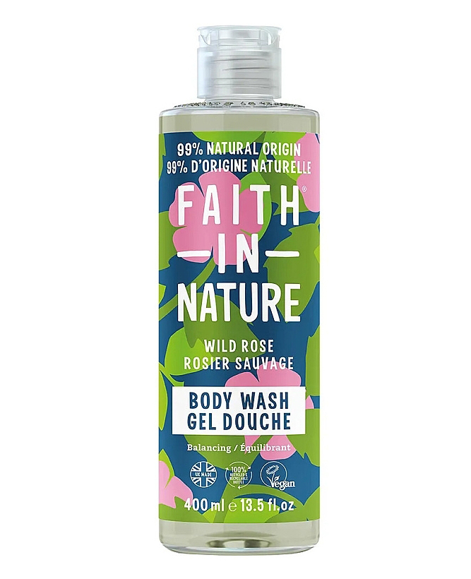 Αφρόλουτρο Βιολογικό Άγριο Τριαντάφυλλο / 400ml