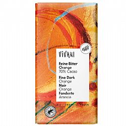 Μαύρη Σοκολάτα με Πορτοκάλι / 80γρ