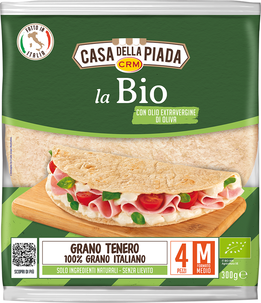 Piadina Σίτου Χωρίς Μαγιά / 300gr