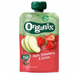 Πολτός Μήλο, Φράουλα & Κινόα +12μ / 100gr