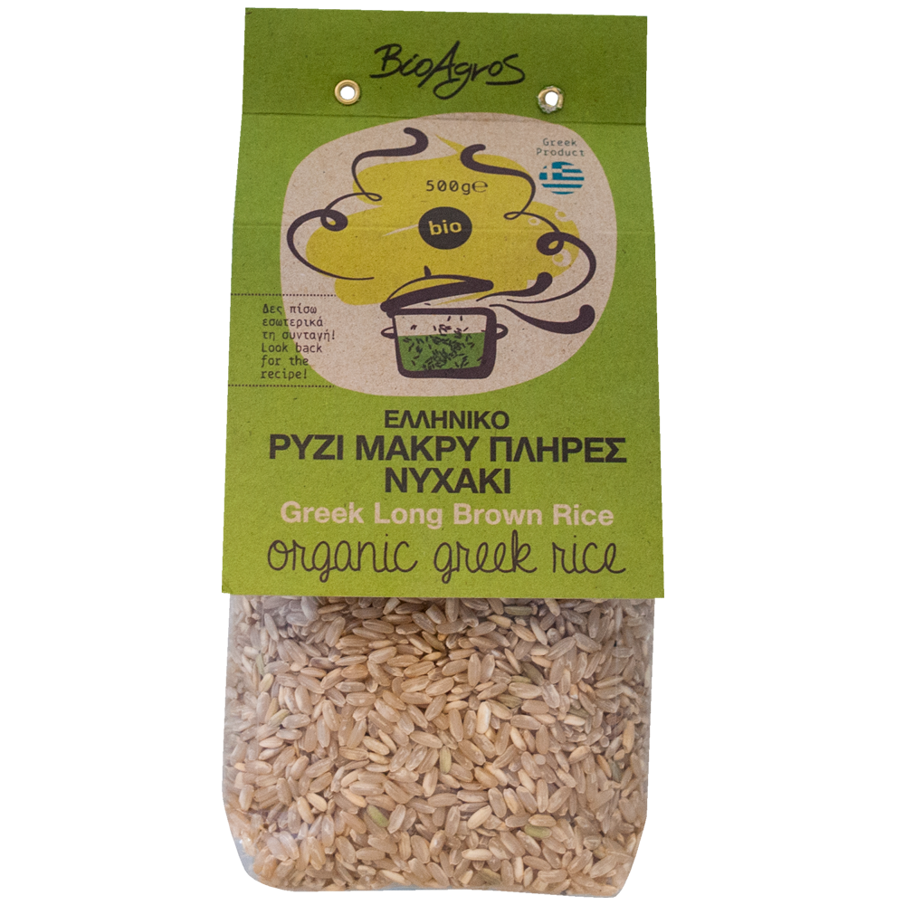 Ρύζι Μακρύ Πλήρες (νυχάκι) / 500g