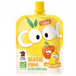 Επιδόρπιο Φρούτων Μπανάνα & Μήλο /90γρ