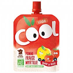 Επιδόρπιο Φρούτων Μήλο, Φράουλα, Μύρτιλο / 90γρ