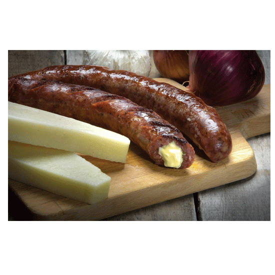 Βουβαλίσιο Καπνιστό Λουκάνικο με Μοτσαρέλα / 250γρ