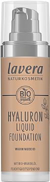 Lavera Naturkosmetik Organic MakeUp - Natural Hyaluron Liquid Foundation Warm Nude 03 30ml