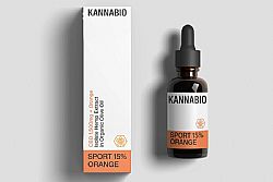 SPORT 15% ORANGE CBD Isolate (10ml) THC Free