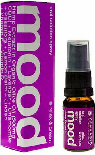 Mood Relax & Dream Οral Spray CBD 500mg 10ml