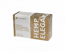 Χειροποίητο Σαπούνι με Βιολογική Κάνναβη Elegance 105g