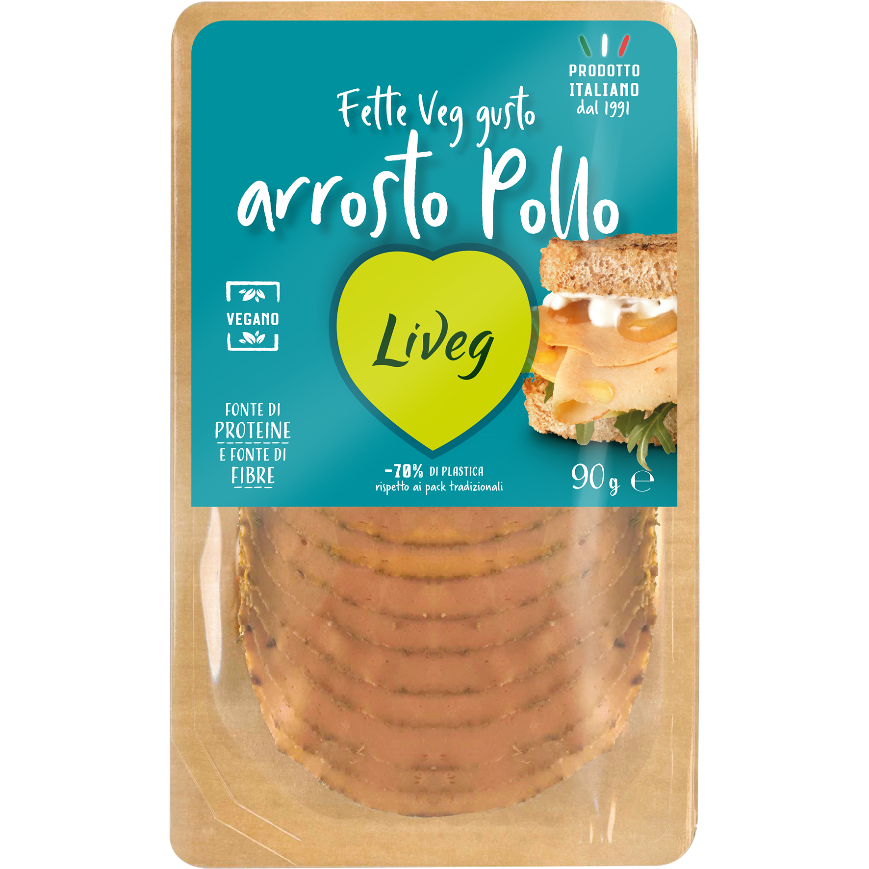 Φέτες Vegan Chicken Style 90g