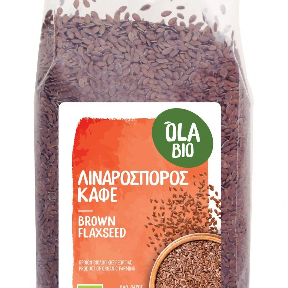 Λιναρόσπορος καφέ 500γρ