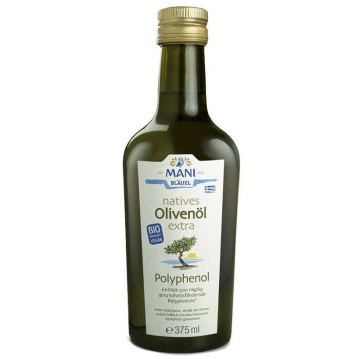 Έξτρα παρθένο ελαιόλαδο με υψηλές πολυφαινόλες 357ml