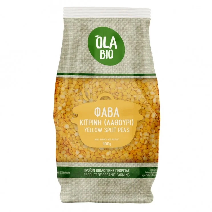 Φάβα κίτρινη ελληνική (λαθούρι) 500γρ