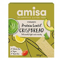 Πρωτεϊνικά Κράκερς Φακής Χωρίς Γλουτένη 100gr