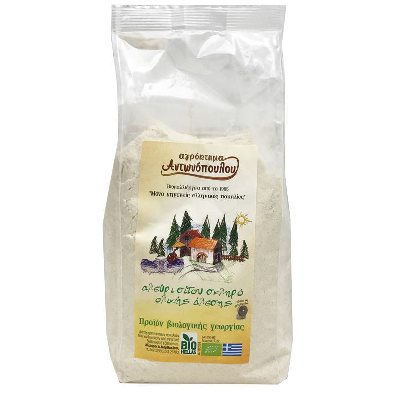  Αλεύρι Σίτου Σκληρό Ολικής Άλεσης 1Kg