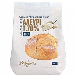 Αλεύρι λευκό Τ.70 από μαλακό σιτάρι 1kg