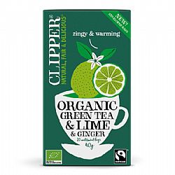  Πράσινο Τσάι με Λαϊμ και Τζίντζερ 40γρ