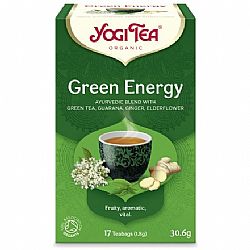 Yogi tea green energy (πράσινη ενέργεια για τόνωση) 17φακελ.