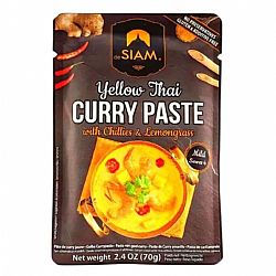  YELLOW CURRY PASTE 70gr