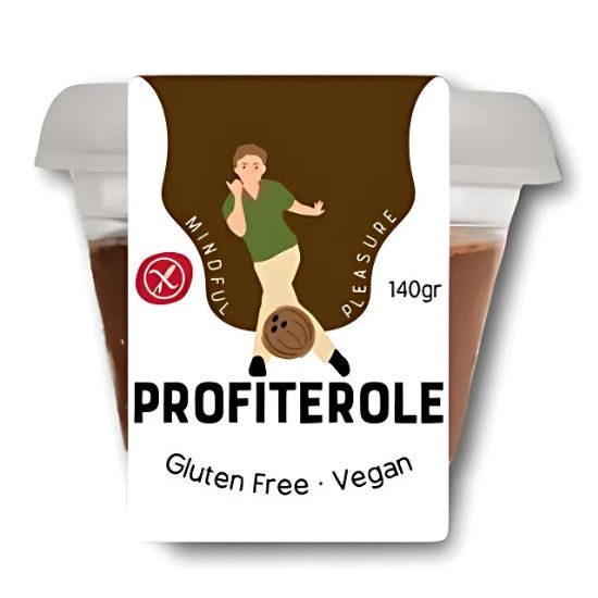 Vegan Προφιτερόλ Χωρίς Γλουτένη (140γρ)