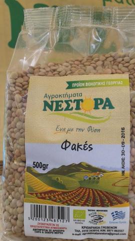 Φακές βιολογικές 500gr