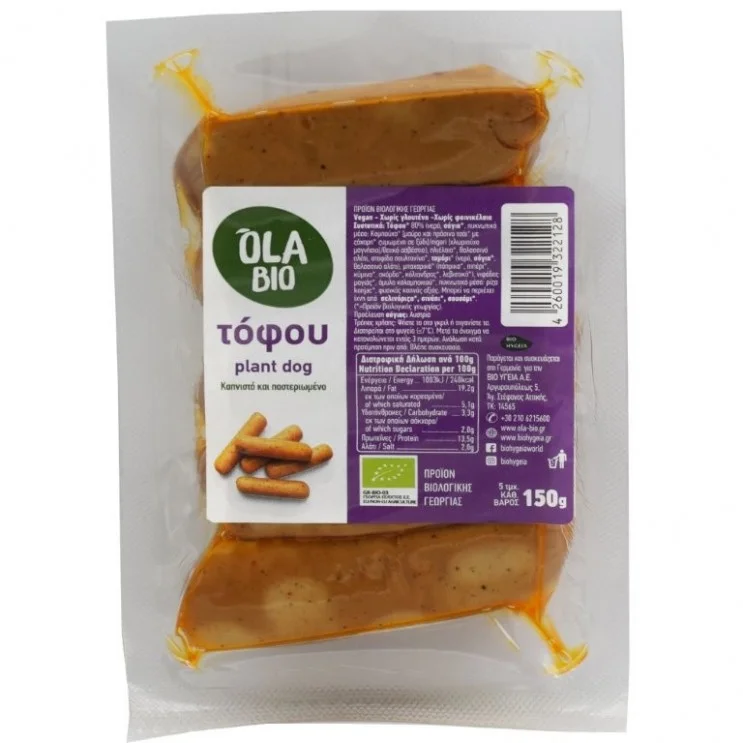 ΤΟΦΟΥ HOT DOG BIO 150gr