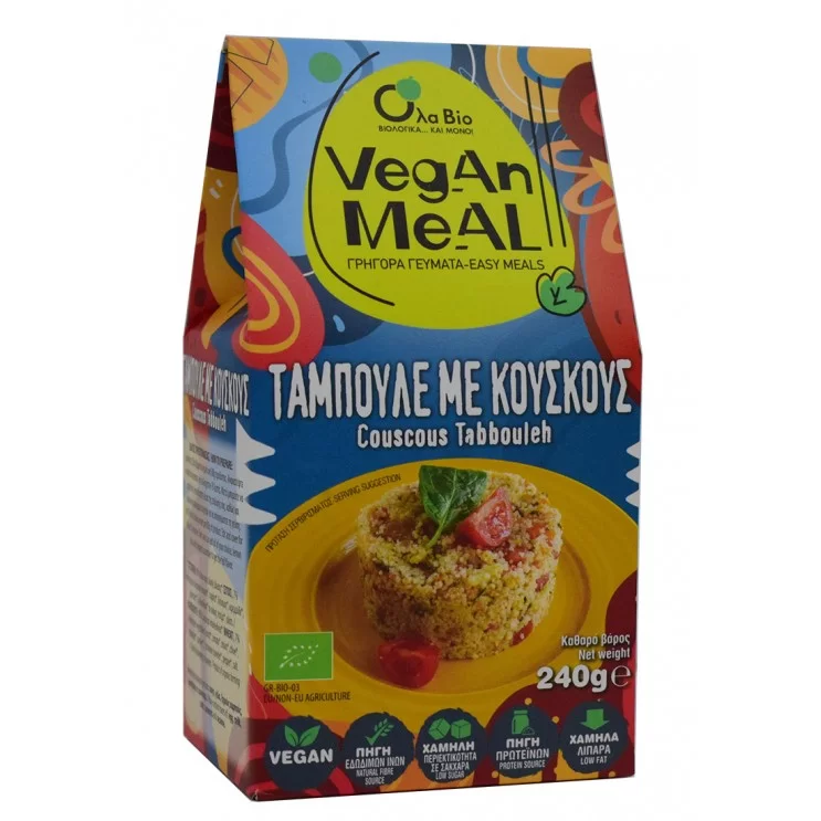 ΤΑΜΠΟΥΛΕ ΜΕ ΚΟΥΣ ΚΟΥΣ ΒΙΟ 240gr