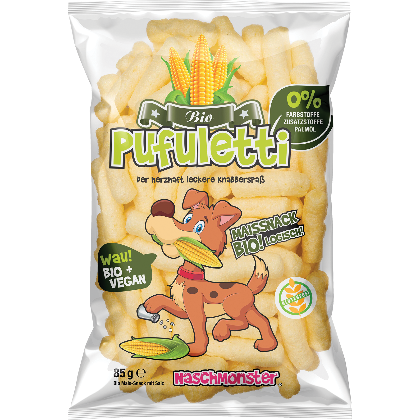 Γαριδάκια Καλαμποκιού χωρίς γλουτένη 85g Bio