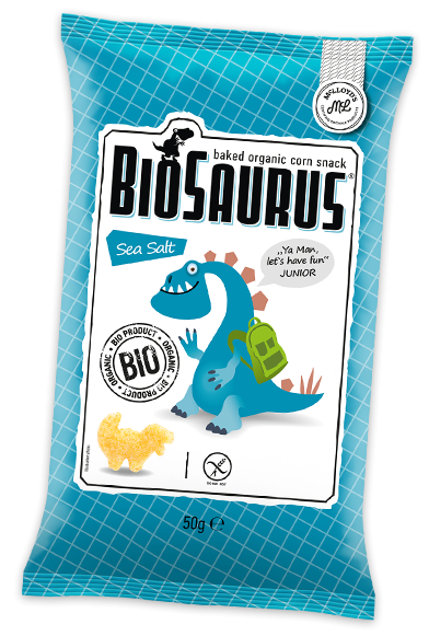Vegan Γαριδάκια με Αλάτι Biosaurus 50g Bio