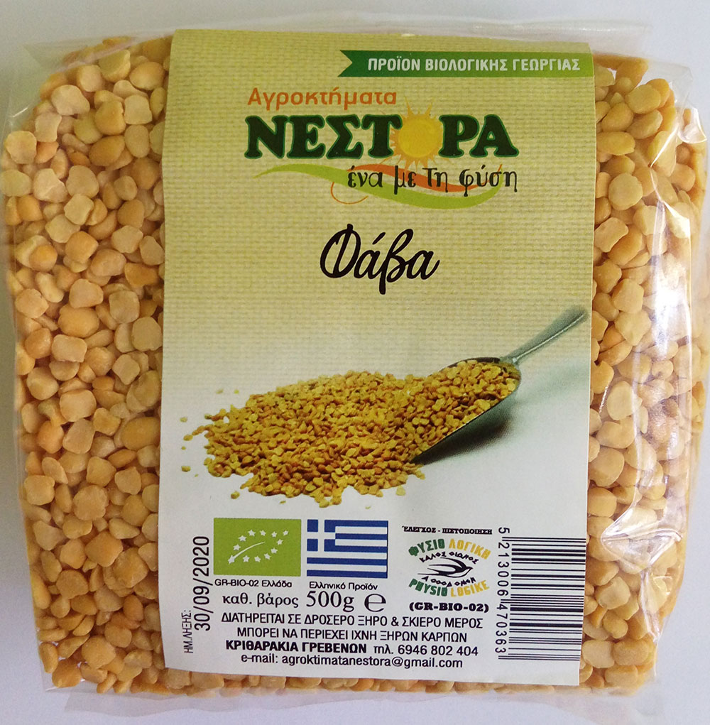 Βιολογική Φάβα 500gr