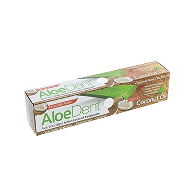 Οδοντόκρεμα AloeDent Coconut Oil 100ml