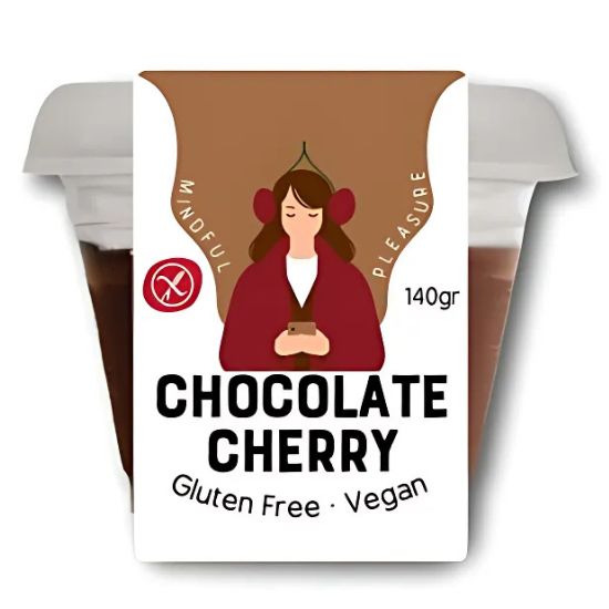 Vegan Μους Σοκολάτας με Βύσσινο (140γρ)