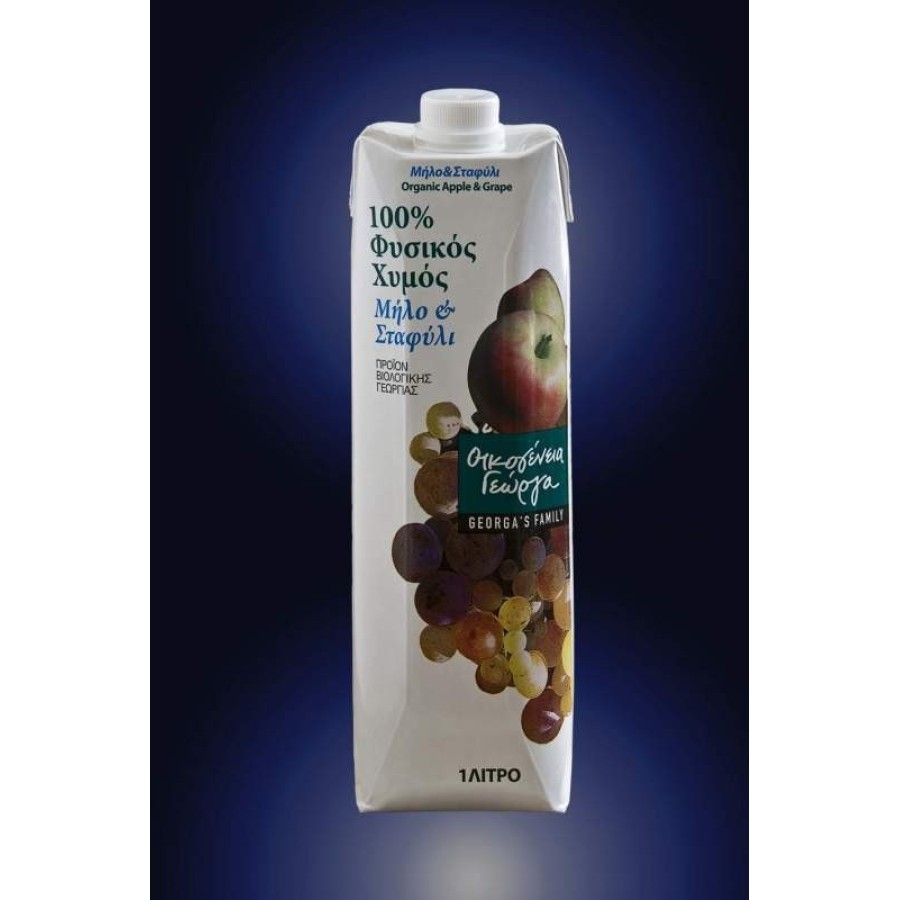 ΧΥΜΟΣ ΜΗΛΟ ΚΑΙ ΣΤΑΦΥΛΙ ΒΙΟ 1L