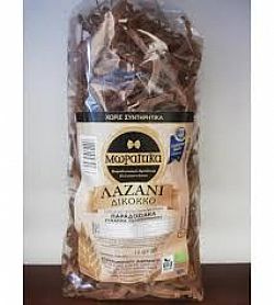 Βιολογικό Λαζάνι Ολικής aλεσης Δίκοκκο (400gr)