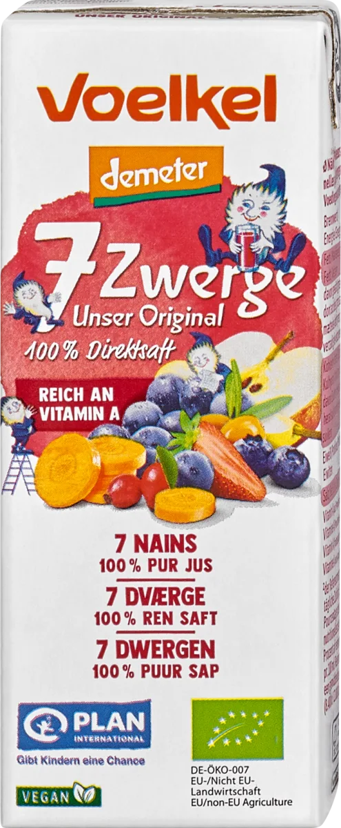 Παιδικός Χυμός 7 Νάνοι 200ml