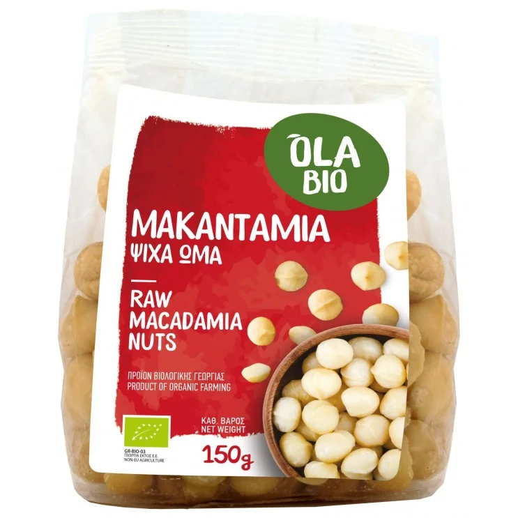 ΦΥΣΤΙΚΙ MACADAMIA ΒΙΟ 150gr