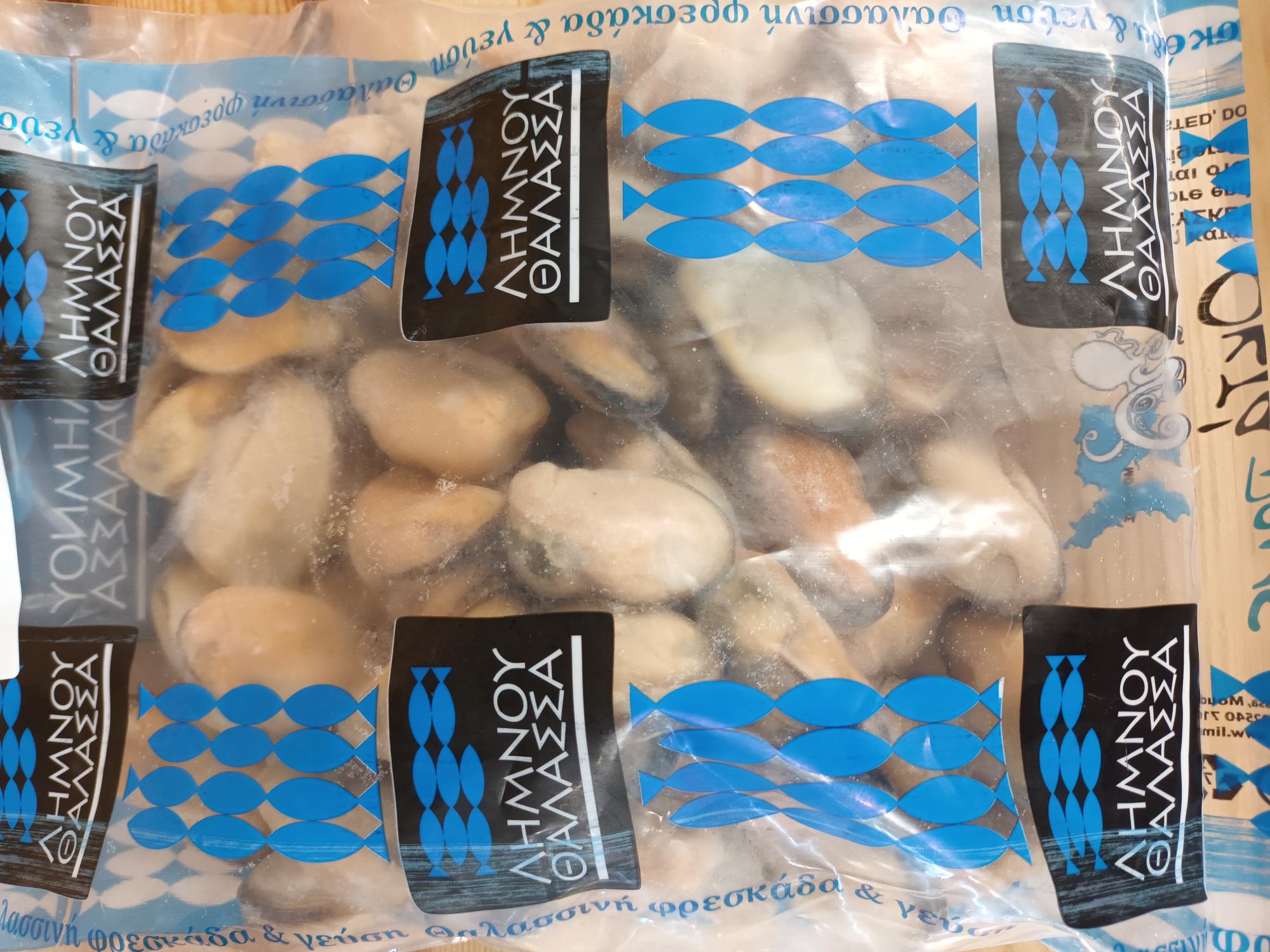 Μύδια Ψίχα Χιλής Προβρασμένα Κατεψυγμένα (τμχ 400-450gr)