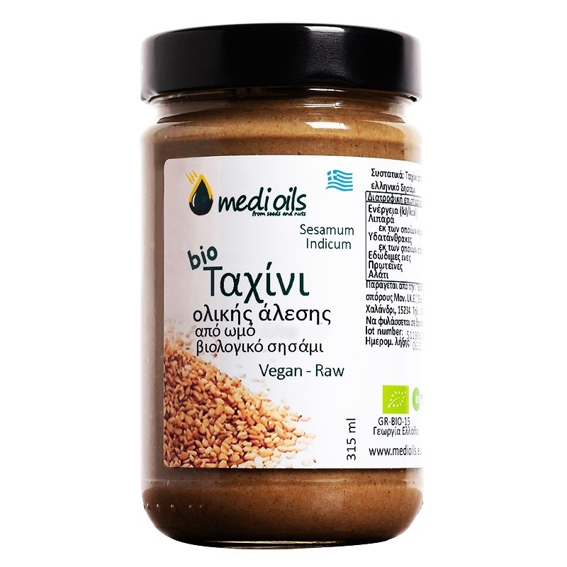 Ταχίνι Ολικής aλεσης Ωμό 320ml