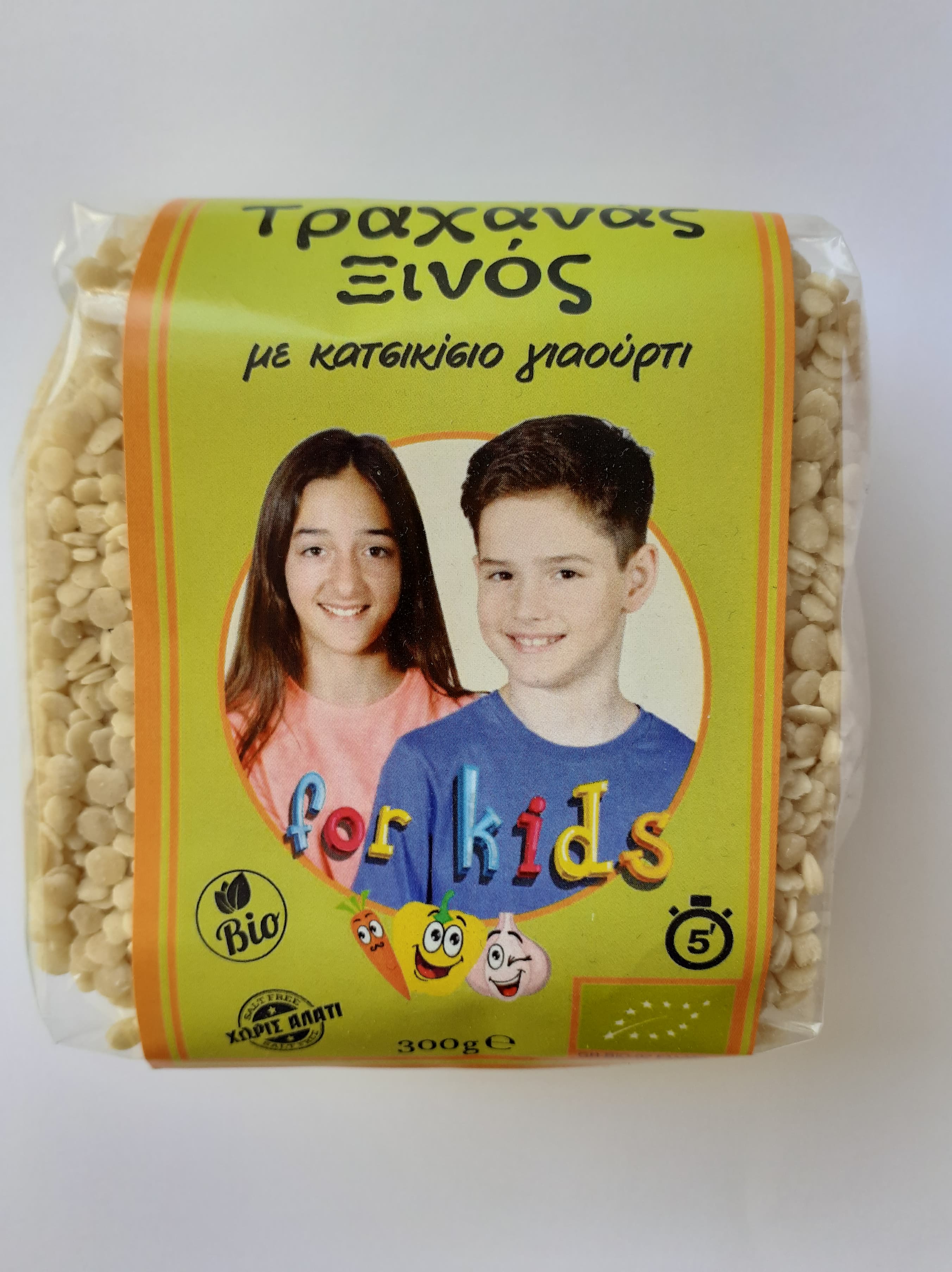 ΤΡΑΧΑΝΑΣ ΞΙΝΟΣ ΒΙΟΛΟΓΙΚΟΣ ΠΑΙΔΙΚΟΣ 300gr