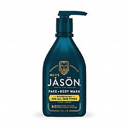 Αφρόλουτρο & Καθαριστικό προσώπου 2 σε 1 με Κίτρο και Τζίντζερ 473ml