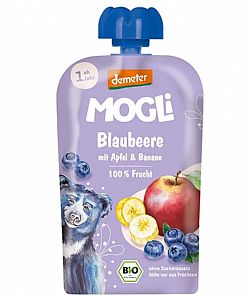 Πουρές φρούτων Μήλο, Μπανάνα, Μύρτιλο από 1 έτους 100g