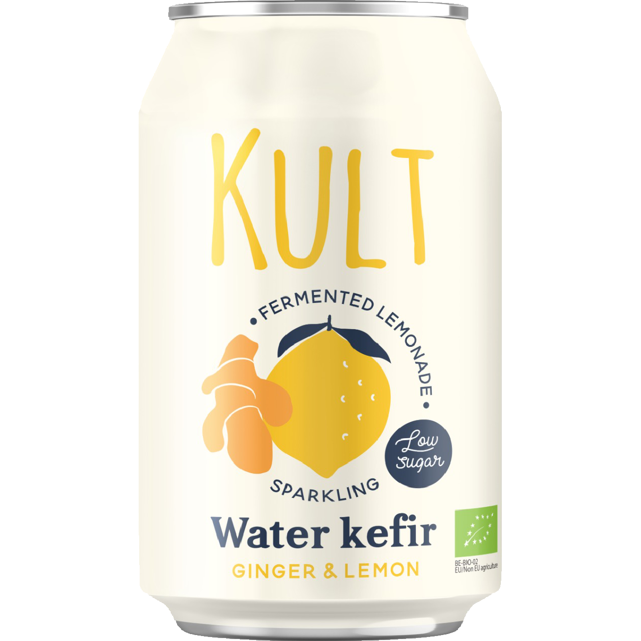 Κεφίρ Νερού με Ginger & Λεμόνι 330ml Kult Bio