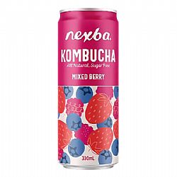 Κομπούχα Mixed Berry Χωρίς Ζάχαρη (330ml)