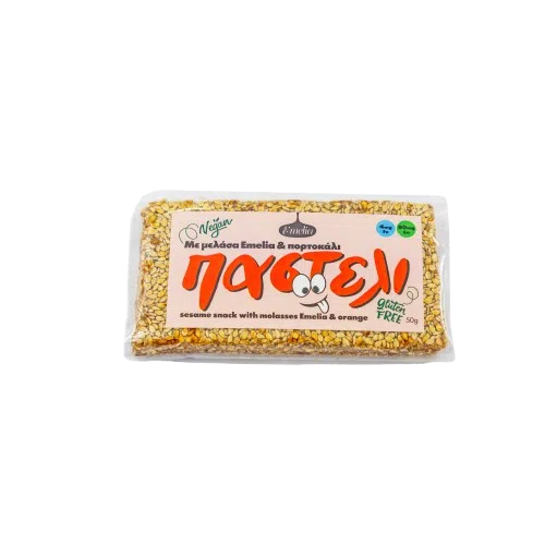 Παστέλι με πορτοκάλι & μελάσα Emelia