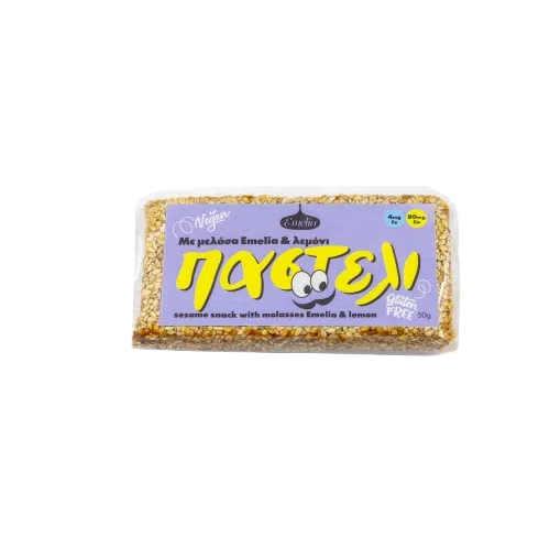 Παστέλι με λεμόνι & μελάσα Emelia