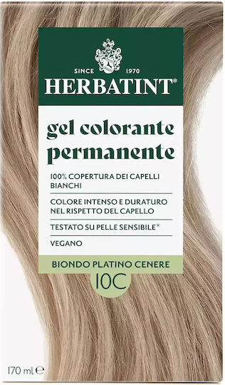 Ash 10C Ανοιχτό Ξανθό Πλατινέ Σταχτί / 170ml