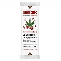 MyBar by Pasteleion Cranberry & Hemp Protein / 45gr
