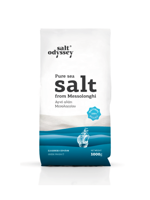 Αλάτι Μεσολογγίου Χοντρό Salt Odyssey / 1kg