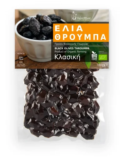 Ελιά Θρούμπα Βιολογικής Γεωργίας Κλασική | 180gr